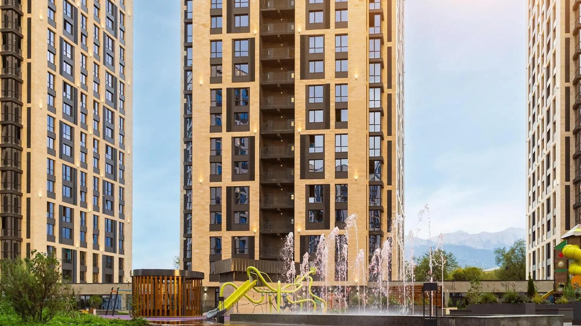 Luxury Two-Room Apartment With Breathtaking Mountain And Mega Mall Views Almaty