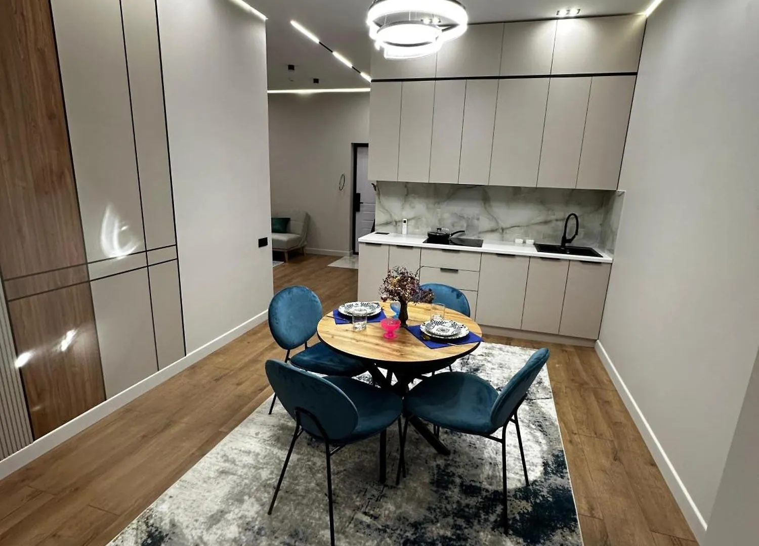 Luxury Two-Room Apartment With Breathtaking Mountain And Mega Mall Views Almaty 0*,  Kazakhstan