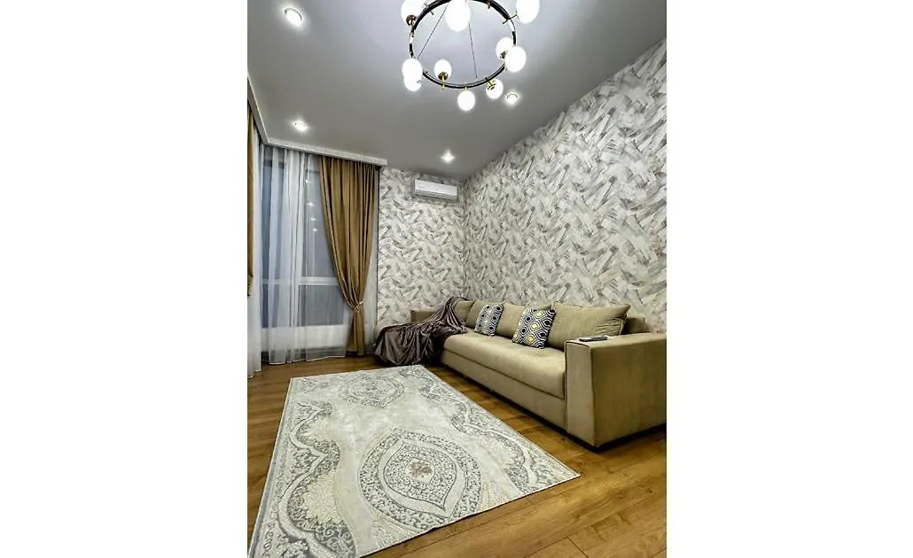 Luxury Two-Room Apartment With Breathtaking Mountain And Mega Mall Views Almaty