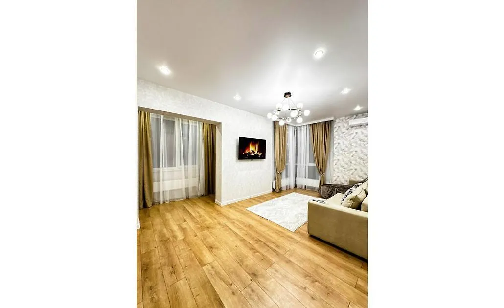 Luxury Two-Room Apartment With Breathtaking Mountain And Mega Mall Views Almaty 0*,  Kazakhstan