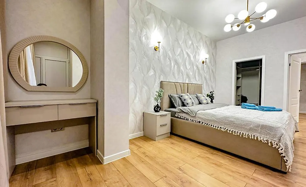 Luxury Two-Room Apartment With Breathtaking Mountain And Mega Mall Views Almaty
