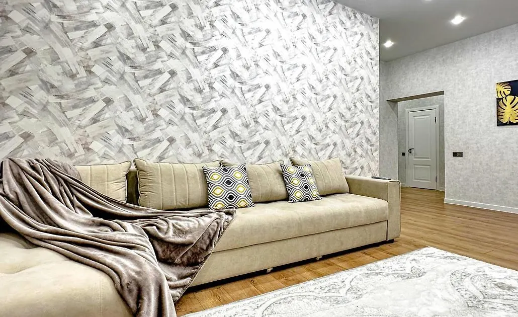 Luxury Two-Room Apartment With Breathtaking Mountain And Mega Mall Views Almaty 0*,  Kazakhstan